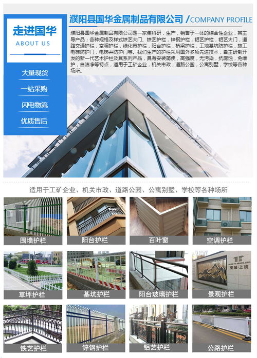 陽臺護欄批發(fā)優(yōu)選 濮陽國華金屬制品與西安陽臺護欄的專業(yè)制造解析